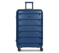 d&n South Dakota 4 ruedas Carrito L 76 cm con pliegue de expansión azul