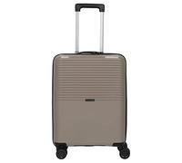 D & N Travel Line 4000 - Carrito de Cabina con 4 Ruedas (55 cm), marrón, 55 cm, Clásico