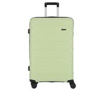 d&n Travel Line 4100 4 ruedas Trolley L 74 cm verde