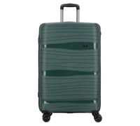 d&n Travel Line 4300 4 ruedas Carrito L 78 cm verde