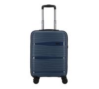 d&n Travel Line 4300 4 ruedas Carro de la cabina S 55 cm azul