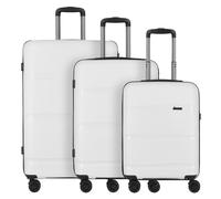 D & N Travel Line 4300 - Juego de 3 carros, Blanco, talla única