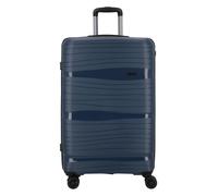 d & n Travel Line 4300 4 ruedas Trolley L 78 cm azul