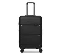 d & n Travel Line 4300-Plus 4 ruedas Trolley M 65 cm Con asa expansible negro
