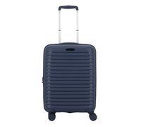 d&n Travel Line 4500 4 ruedas Carro de la cabina S 55 cm con pliegue de expansión azul