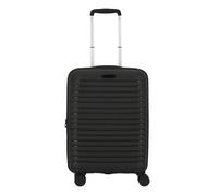 d&n Travel Line 4500 4 ruedas Carro de la cabina S 55 cm con pliegue de expansión negro