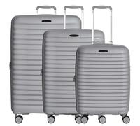D+N Travel Line 4500+ - Juego de carrito de 3 piezas., gris, talla única