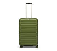 d&n Travel Line 4700 4 ruedas Carrito 68 cm con pliegue de expansión aceituna