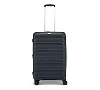 d&n Travel Line 4700 4 ruedas Carrito 68 cm con pliegue de expansión azul