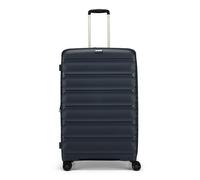 d&n Travel Line 4700 4 ruedas Carrito 78 cm con pliegue de expansión azul