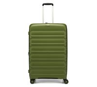 d & n Travel Line 4700 4 ruedas Trolley 78 cm Con asa expansible verde oliva