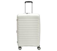 D&N Travel Line 4700+ - Trolley de 4 ruedas M 68 cm expandible (cream white)