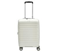 D&N Travel Line 4700+ - Trolley de cabina con 4 ruedas S 55 cm expandible (cream white)