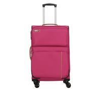d & n Travel Line 6764 4 ruedas Trolley 65 cm Con asa expansible fucsia