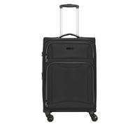 d & n Travel Line 9204 4 ruedas Trolley M 66 cm Con asa expansible negro