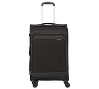 d&n Travel Line 9504 4 ruedas Carrito M 67 cm con pliegue de expansión negro