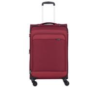 d&n Travel Line 9504 4 ruedas Carrito M 67 cm con pliegue de expansión rojo