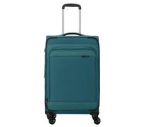 d&n Travel Line 9504 4 ruedas Carrito M 67 cm con pliegue de expansión verde