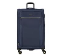 d&n Travel Line 9704 4 ruedas Carrito L 78 cm con pliegue de expansión azul