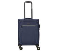 d&n Travel Line 9704 4 ruedas Carro de la cabina S 55 cm con pliegue de expansión azul
