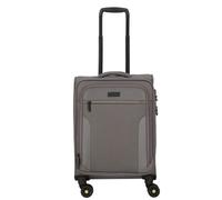 d&n Travel Line 9704 4 ruedas Carro de la cabina S 55 cm con pliegue de expansión gris