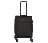 d&n Travel Line 9704 4 ruedas Carro de la cabina S 55 cm con pliegue de expansión negro