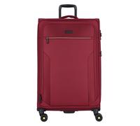 d & n Travel Line 9704 4 ruedas Trolley L 78 cm Con asa expansible rojo