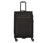 D&N Travel Line 9704 - Trolley de 4 ruedas M 68 cm expandible (black)