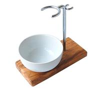 Set Clásico De Olivo Con Tazón de Porcelana Redondo 8,5 CM