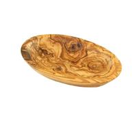 D.O.M.® - Cuenco ovalado (madera de olivo, 15 cm)