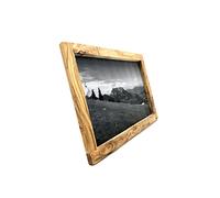 D.O.M. Marco de fotos de madera de olivo, 20 x 30 cm, sin grabado