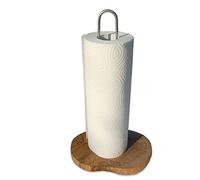 D.O.M.® - Portarrollos de Cocina, Soporte Papel (madera de olivo)