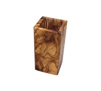 D. O. M. Utensilienbecher Anguloso de Madera de Olivo 16 CM Madera