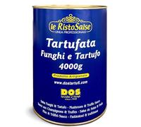 D.O.S. Specialità al Tartufo dal 1940 - Salsa de Champiñones y Trufa 4000g - Salsa de Trufa - Utilizada en Restaurantes y por Cocineros Profesionales - Sin Gluten - Producto Artesano de Umbría