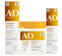 A&D Ungüento para erupción del pañal Vitaminas A&D Home & Go tarro 16 oz, tubos 4 oz y 1.5 oz