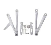 D Para CBR600RR 2005-2006 Reposapiés Trasero Para Motocicleta Soportes Para Estriberas De Pasajero Piezas De Repuesto Universales Modificadas Accesorios