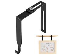 d Percha de pared de despedida, gancho de pared de cabina | Gancho de puerta ajustable para colgador de cabina, montaje de paraguas: simplemente conecta el soporte de cabina al ancho deseado con un