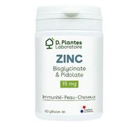 D.Plantes BISGLICINATO Y PIDOLATO DE ZINC 60 cápsulas