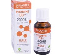 D.Plantes Vitamine D3 2000Ui 20ml