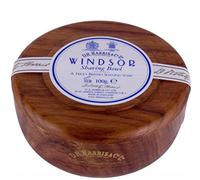 D. R. HARRIS Windsor Mahogany Effect Shaving Bowl & Shaving Soap
