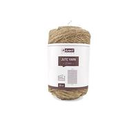 D.RECT 800200 Cuerda de Yute | 2mm, 25m | Natural Yute Twine | para Fotos, Regalos, Manualidades, Cuerda de jardinería Bricolaje | Yute Natural Marrón