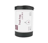 D.RECT Bolsas de Basura de Plástico para Reciclar, Negro, 35L, 50 Unidades