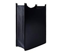 D.RECT 6 Piezas Cuaderno Escolar Caja A4, Abierta por Arriba - Caja de Cuadernos de Plástico para Carpetas, Libros, Cuadernos, Blocs y Documentos - Carpeta de Cuadernos para la Mochila, Negro