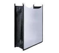 D.RECT Cuaderno Escolar Caja A4, Abierta por Arriba - Caja de Cuadernos de Plástico para Carpetas, Libros, Cuadernos, Blocs y Documentos - Carpeta de Cuadernos para la Mochila, Transparente