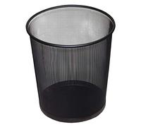 D.RECT Cesta de Malla Metálica, Metal, Negro, 26.5x26.5x28.30