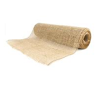 D.RECT Cinta de yute Natural para Floristería y Decoración 30x500cm - Marrón Rollo de Arpillera para Envolver Regalos