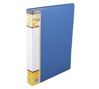 D.RECT Juego de 60 Carpetas de Polipropileno | 60 Carpetas de alta Transparencia | Etiqueta de Contenido de la Columna Vertebral | A4 | Color : Azul