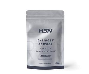 D-Ribosa de HSN Raw, para la Optimización Energética y Favorecer el Rendimiento Deportivo, Mejora la recuperación, evita la fatiga - 150 gr