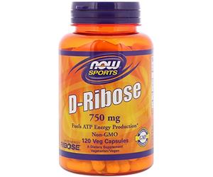 D-Ribose, 750mg - 120 vcaps