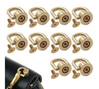 D Ring Rivets - 10 Pieces Rotatable Wallet Hardware Conversion